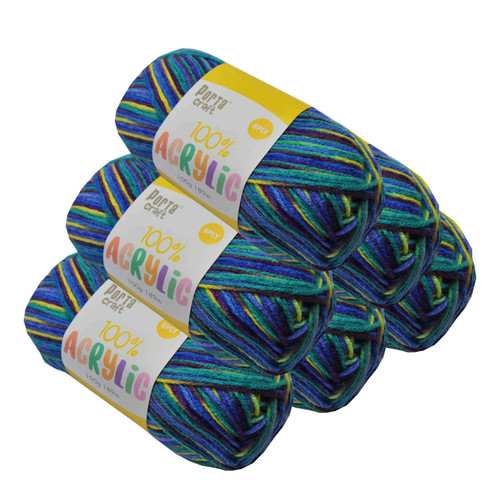 Acrylic Yarn 100g 189m 8ply Aqua Marine (Product # 093399)