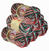 Acrylic Yarn 100g 189m 8ply Christmas (Product # 093412)
