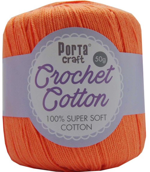 Crochet Cotton 50g 145m 3ply Peach Blossom (Product # 156599)