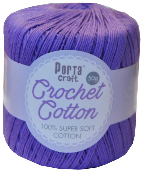 Crochet Cotton 50g 145m 3ply Orchid (Product # 156735)