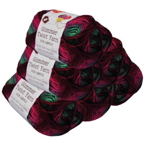 Glimmer Twist Yarn 100g 134m Desert Spring (Product # 152171)