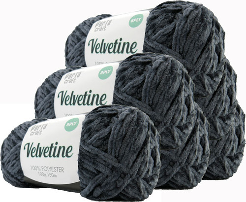 Velvetine Yarn 100g 150m Slate (Product # 163528)