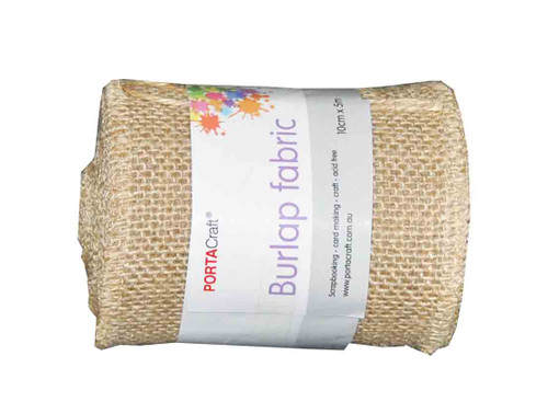 Burlap Fabric Roll 100mmx5m (Product # 145463)