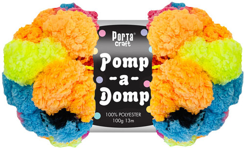 Pomp a Domp Yarn 100g 13m Bright Lights (Product # 161517)