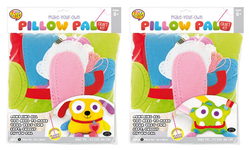 Sewing Kit Pillow Pal 2 Assorted (Random Picked) Designs (Product # CR0275)
