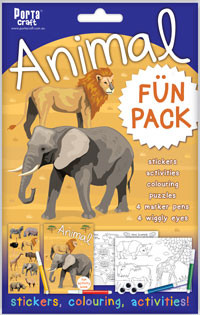Activity Fun Pack Animal x4 (Product # 143575)