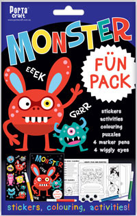 Activity Fun Pack Monster x4 (Product # 143704)
