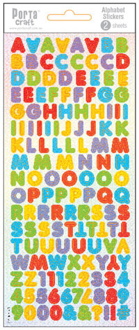 Alpha Stickers Laser Round Multi 2 Sheets (Product # 135464)