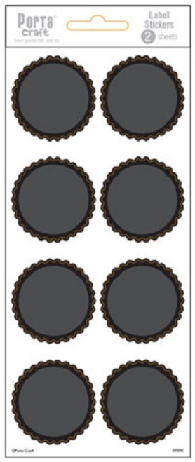 Chalkboard Label Stickers Seal 2 Sheets (Product # 135815)