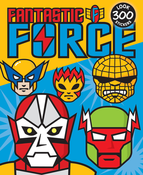 Sticker Books Fantastic Force 300 Stickers (F02D19)
