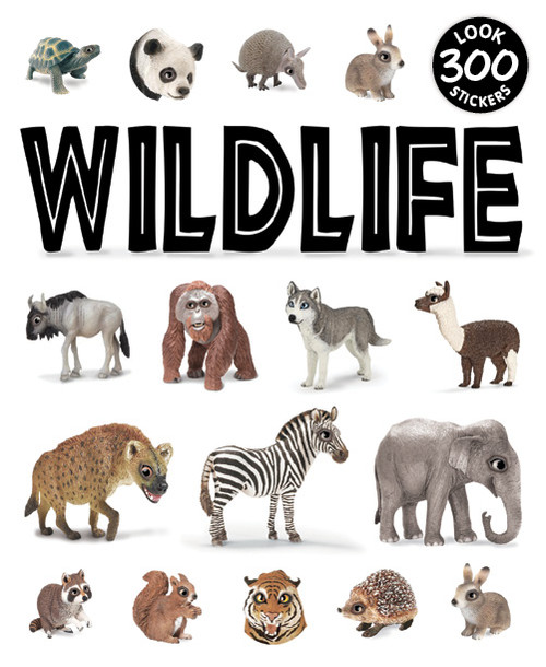 Sticker Books Wildlife 300 Stickers (F03D05)