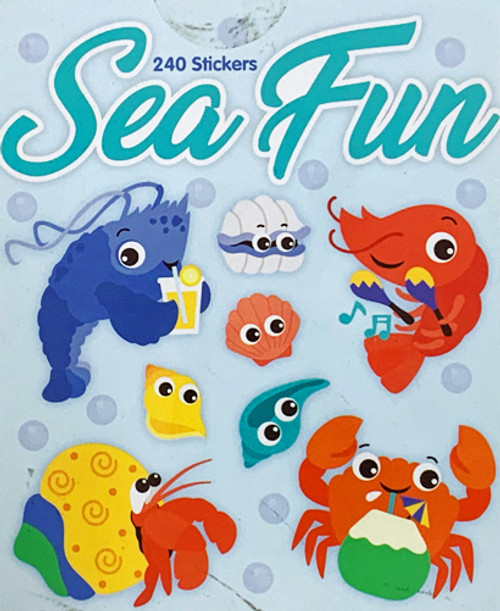 Sticker Books Sea Fun 240 Stickers (F05D27)