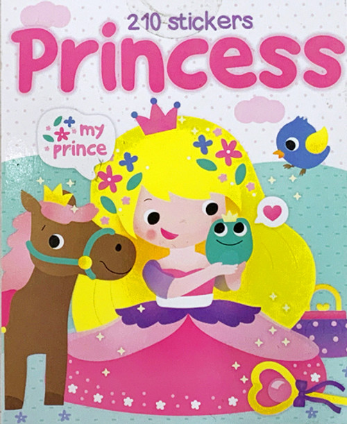 Sticker Books Princess 210 Stickers (F06D08)