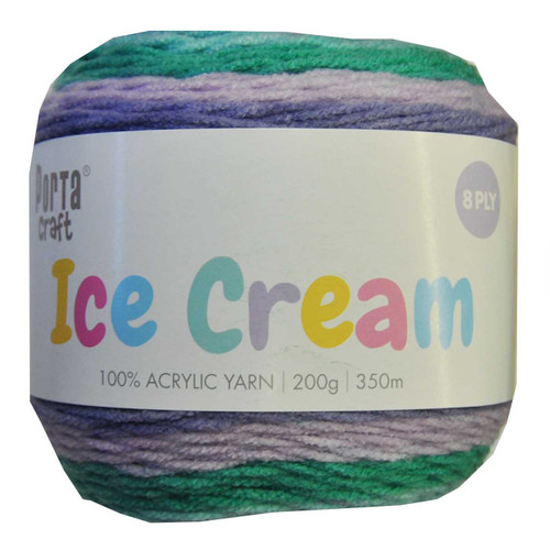Copy of Ice Cream Yarn  200g 350m Atlantis(Product # 156490)