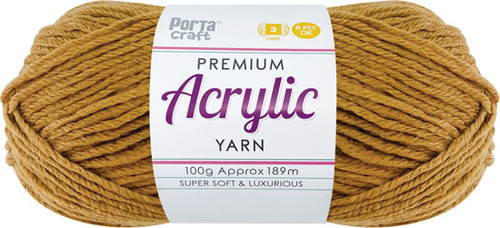 Acrylic Yarn 100g 189m 8ply Caramilk (Product # 194249)