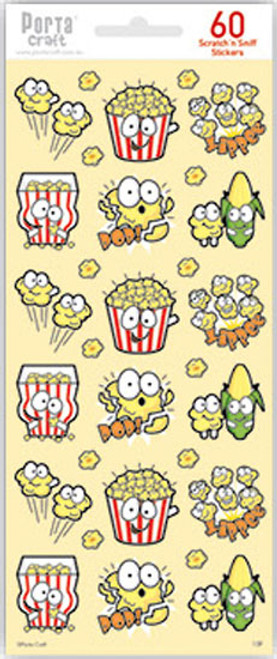 Sticker Sheets #15 Scratch N Sniff (Design B) 2 Sheets (Product # 128152.15F)