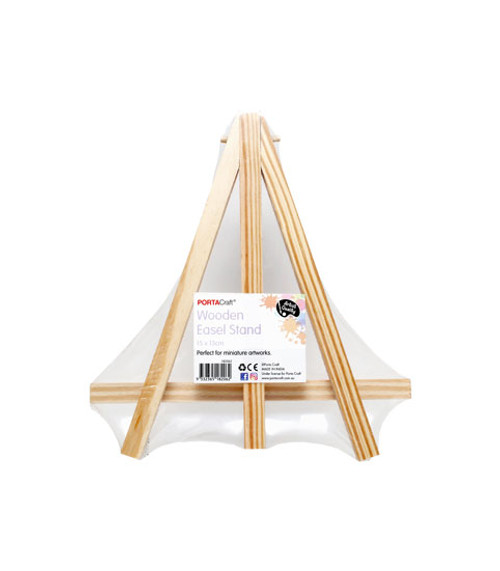 Wooden Easel 15x13cm (Product # 182062)