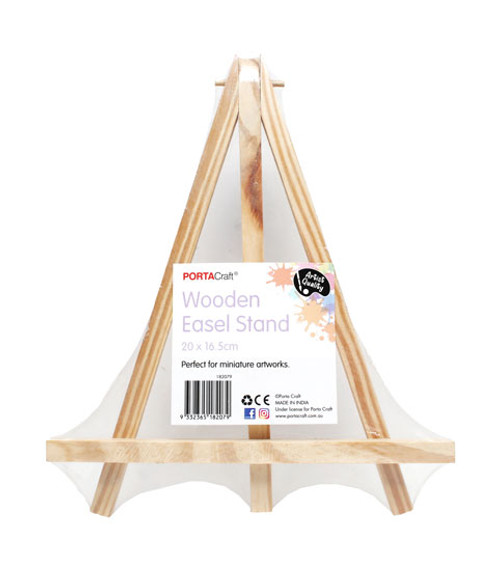 Wooden Easel 20x16.5cm (Product # 182079)