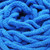 Chenille Blanket Yarn 100g 80m 12ply Bright Blue (Product # 151433)