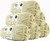 Luxe Cotton Blend Yarn 100g 220m 8ply Ivory (Product # 163290)