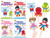 Mosaic Craft Kit Lollipop Puppet 4 Assorted (Random Picked) Designs (Product # 165775)