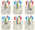 Colour In Canvas Bags Boys 6 Assorted (Random Picked) Designs (Product #CR0470)