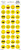 Sticker Sheets #8 Emoji (Design G) 1 Sheet (Product # 128152.08G)