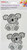 Rhinestone Decal Koalas 70mm 2pk 1 Sheet (Product # 156100)