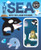 Sticker Books The Sea 200 Stickers & 100 Laser Stickers (F02D23)