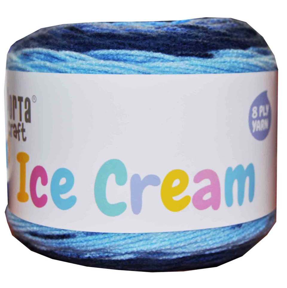 Ice Cream Yarn 200g 380m Blueberry Swirl (Product 149409) Craft Vault