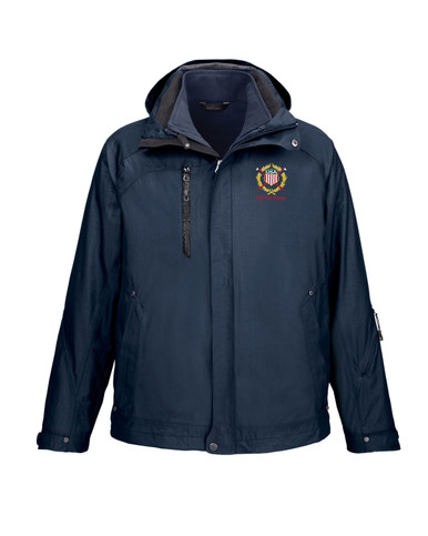 Mens 3-in-1 Referee Jacket with Soft Shell Liner