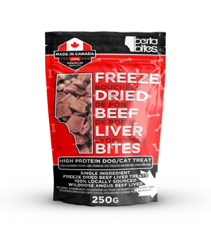 Freeze Dried Angus Beef Liver Bites