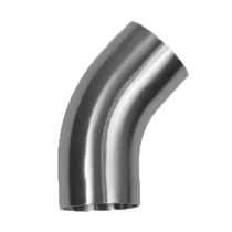 45° Weld Elbow Tri-Clamp Fitting