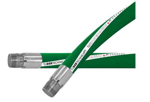TUFLUOR® Evolution PTFE Hose Assembly (Stainless Male x Male NPT) TUFLUOR® Evolution PTFE Hose Assembly (Stainless Male x Male NPT)