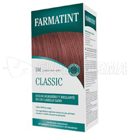 Farmatint classic tinte caoba. 5 m castaño claro caoba