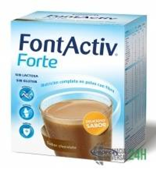 Fontactiv forte 30 g 14 sobres sabor chocolate