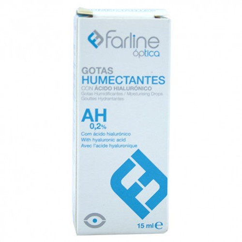 Farline óptica gotas humectantes ah 0.2% gotas oftálmicas es