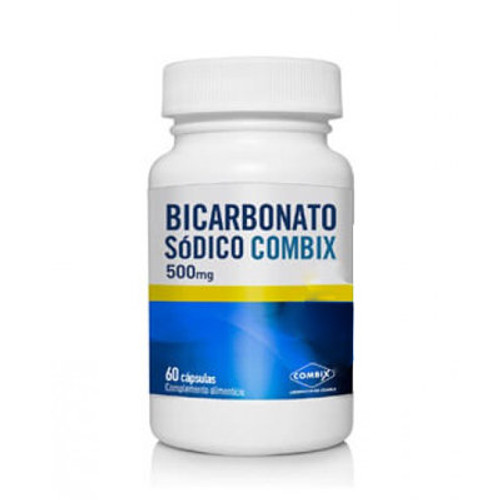 Bicarbonato combix 500 mg 60 capsulas