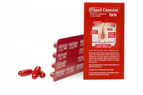 Pilexil forte cabello y uñas 100 cápsulas