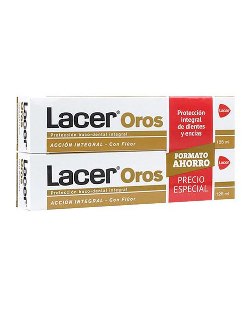Lacer oros duplo pasta dentífrica