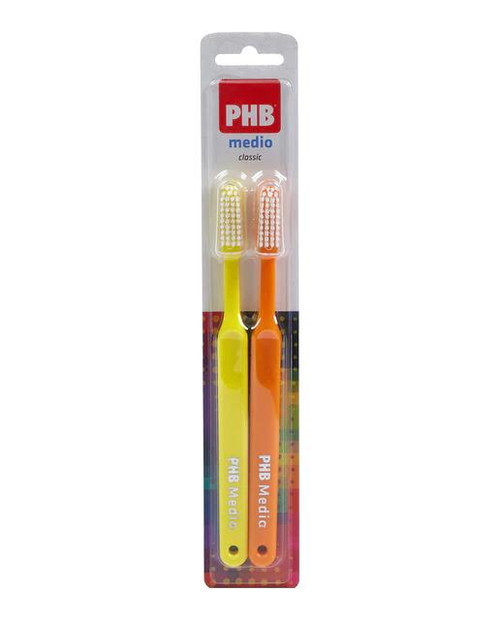Cepillo dental classic medio duplo ii PHB