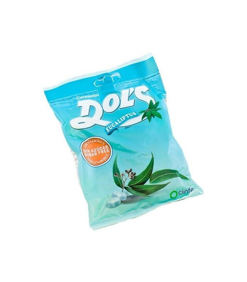 Dols caramelos s/azúcar eucalipto bolsa 60 g