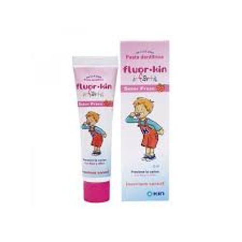 Fluor kin infantil pasta dentífrica fresa 50 mL