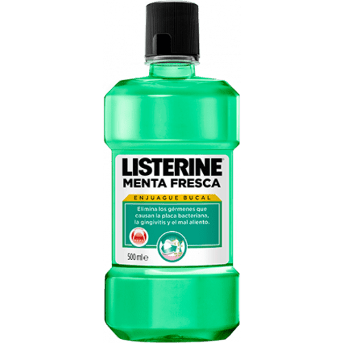 Listerine menta fresca, 500 mL