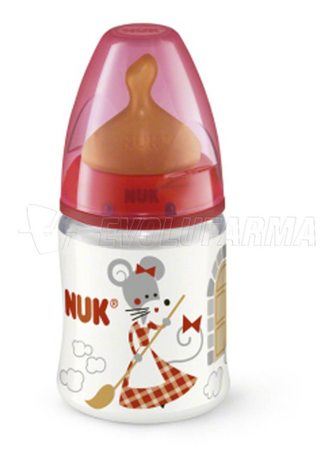 Nuk first choice, biberón érase una vez -latex-. capacidad 150 mL.