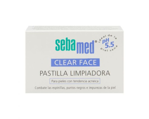 Sebamed clear face pastilla limpiadora