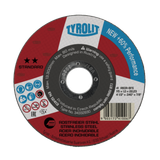 Doorslijpschijf RVS 125 1,0-budget