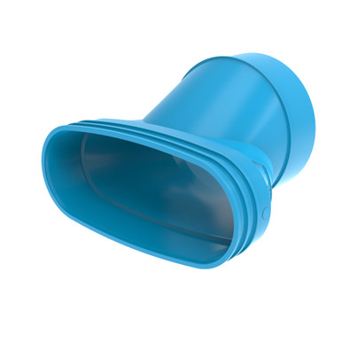 PVC Vent. Verloop Exc. BL 195x125 M/S
