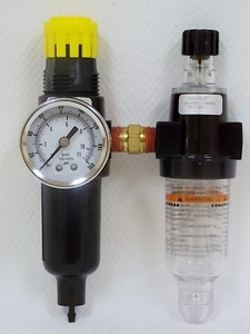 Balcrank 3260-048, 1/4" Mini Piggyback Filter/Regulator/Lubricator