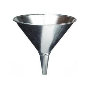 Plews 75-003- 2 Quart Metal Utility Funnel w/Screen